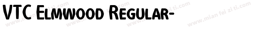 VTC Elmwood Regular字体转换